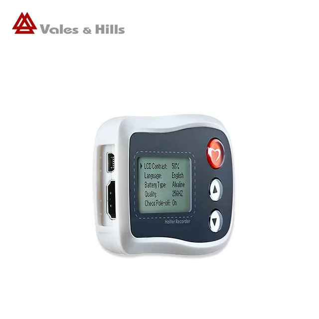 Cheap 3 channel 7 days portable holter ecg event recorder price