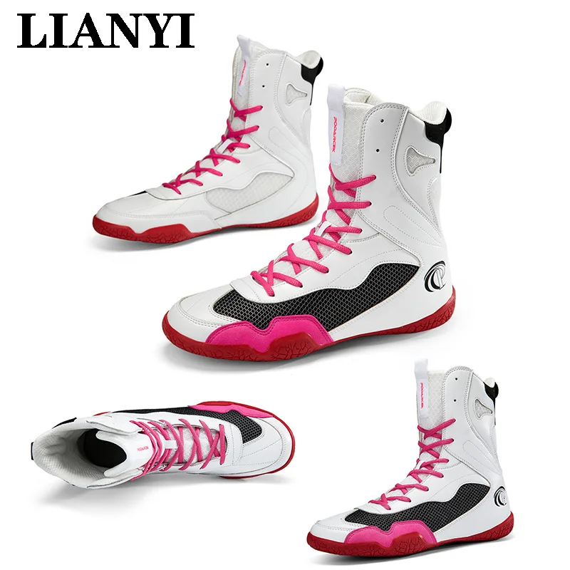

Высококачественная тяжелая атлетика LIANYI # 45, дышащие и нескользящие спортивные борцовские туфли, боксерские туфли, унисекс, борцовские туфли