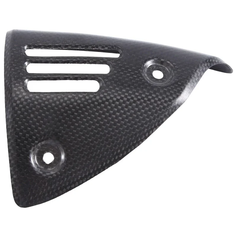 Motorcycle Accessories Exhaust Cover Real Carbon Fiber Exhaust Case Muffler Cover Heat Shield Cover