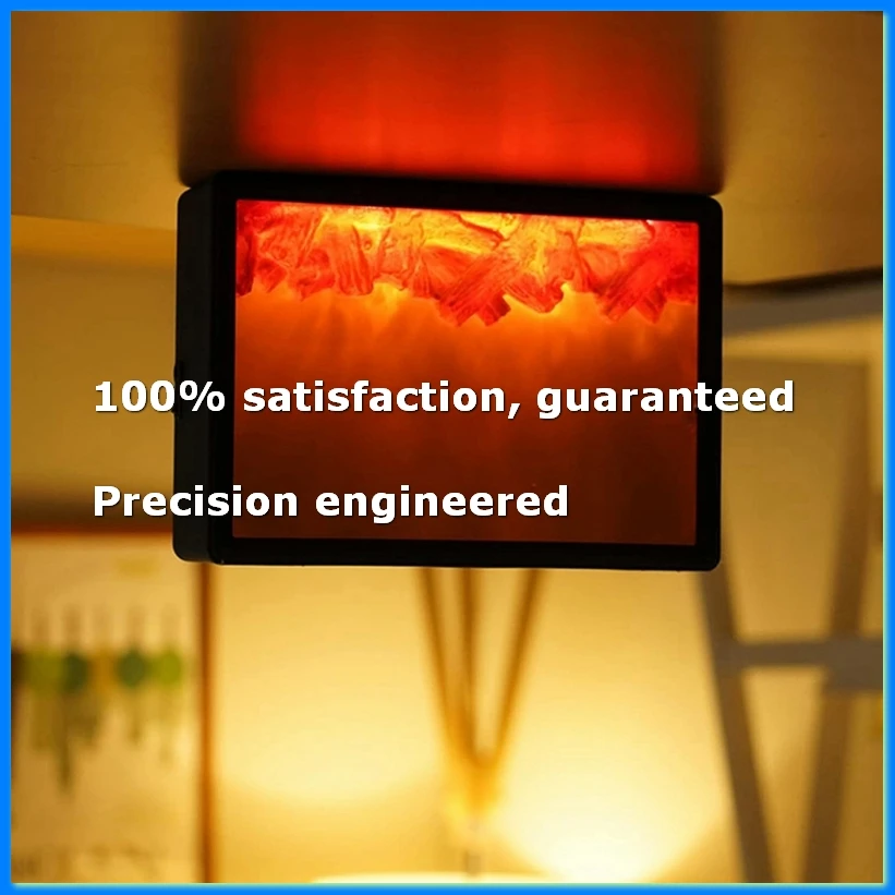 LED Fireplace Light Simulation Flame Light Nordic Style Decorative Fireplace Light Home Crafts Atmosphere Night Light-ABFB