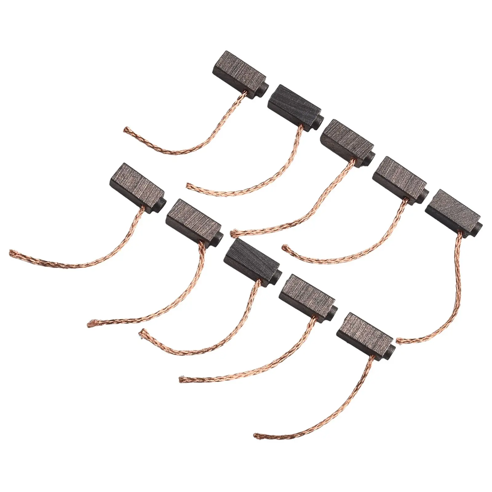 High performance Carbon Brushes for Motor Commutator or Slip Ring, Ensures Smooth Input and Output Current, 5*6*14mm