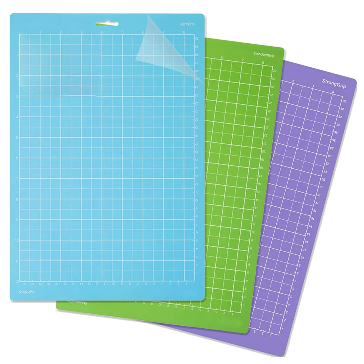 Cutting Mat for Joy Xtra, 8.5x12Inch Standard Grip & Light Grip Cutting Mats Set, for Joy Extra Accessories,E