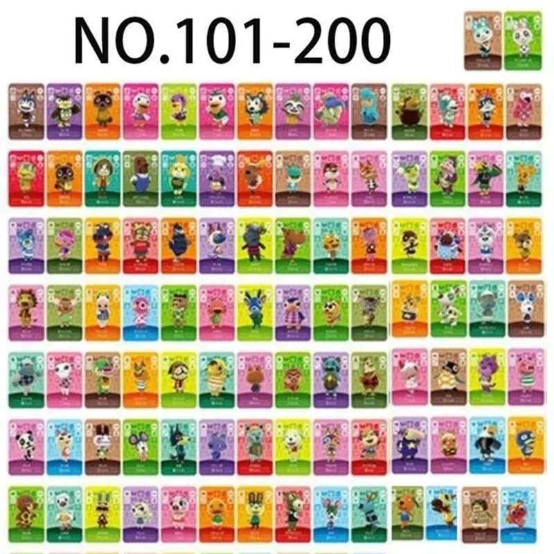 2024MINISO Animal Crossing Amxxbo card 001-504 Animal Crossing New Horizons Amxxbo New Leaf card NS Switch nfc card