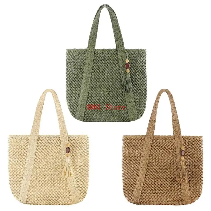 

Color Tote Beach Bag Shoulder Bag for Women Large Capacity Leisure Bag