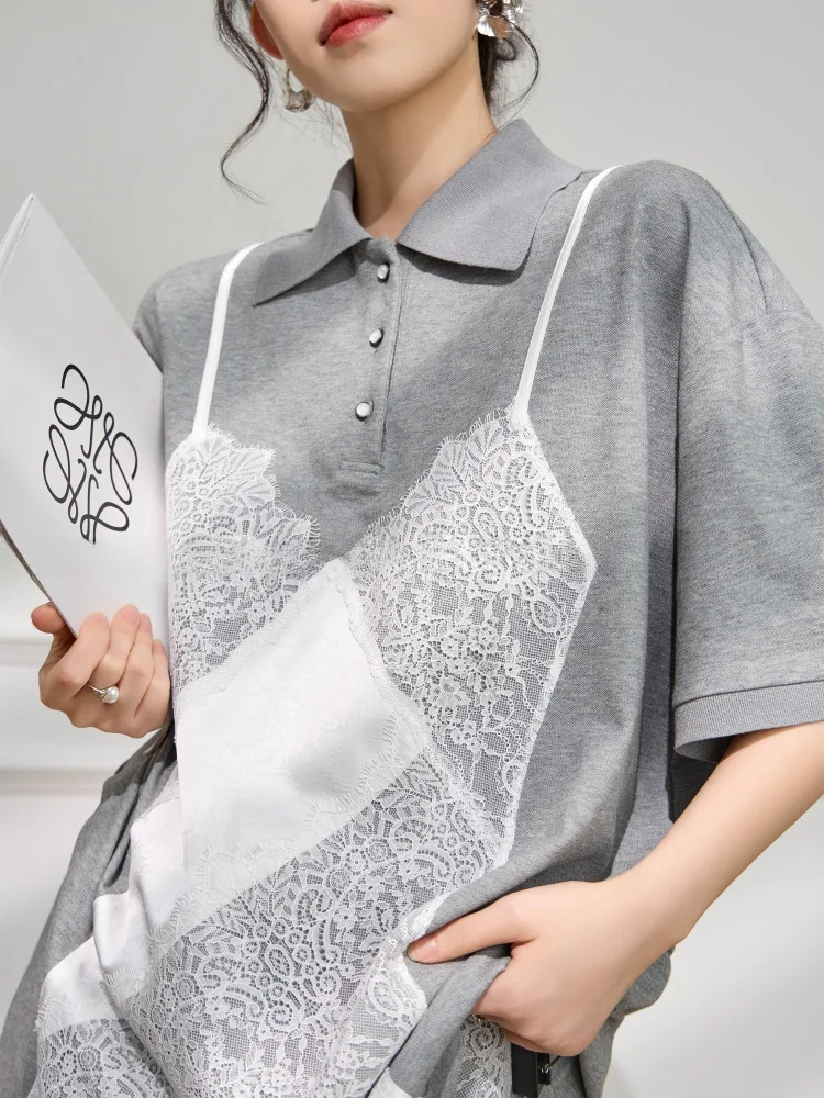 

Plum Jan Ne Lace Splice Bodycon ort Комплект с юбкой Женская летняя мода из двух частей из полиэстера длиной до плеч