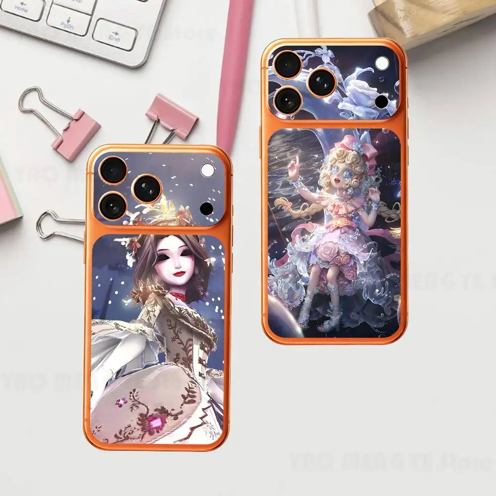 

Identity V Game Plain Decal Skin For IPhone17 Pro ProMax Back Film Cover Wrap Anti-scratch Durable Sticker