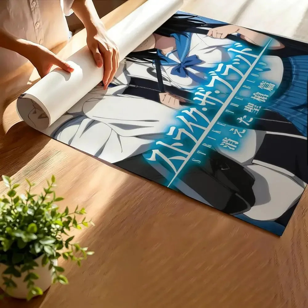 Anime Strike The Blood Poster High-definition  poster stickers, suitable for bedroom, living room, home decoration