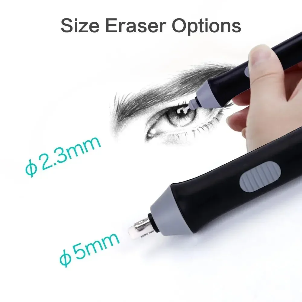 Tenwin Electric Eraser Sketch Eraser School Stationery Supplies Fine Art Painting Automatic Stationery Gifts image 4
