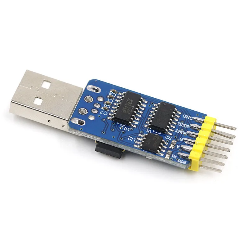 Six-in-one multi-function serial port module USB to UART CP2102 CH340 TTL 485232can