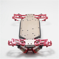 FUFU 4 Set Steering Clutch Assembly Steering Servo Saver Complete Upgrade Parts For Wltoys 144001 1/14 RC Car,Red 20 Pcs