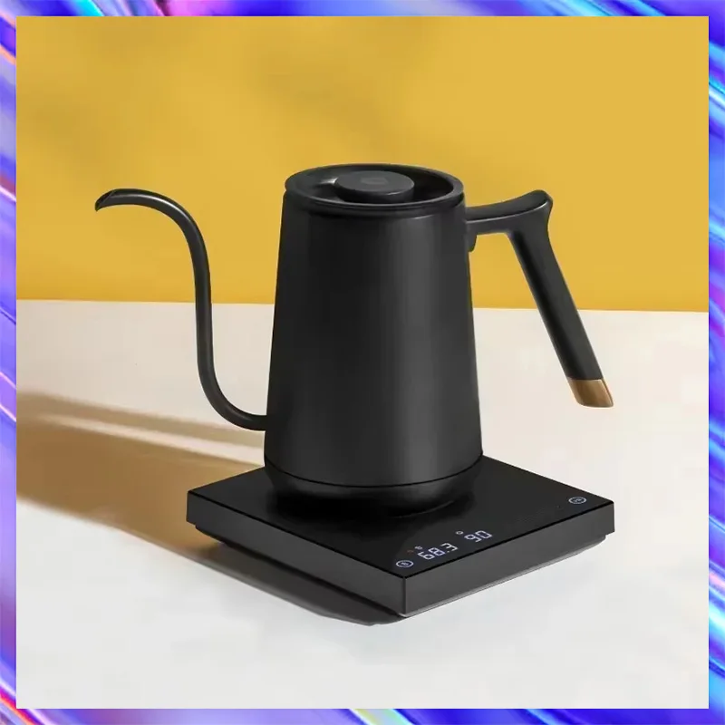

Timemore Fish Smart Electric Pour Over Kettle 600ml 220v Fine Mouth Temperature Control Customize Hand Brew Coffee Pot Gifts