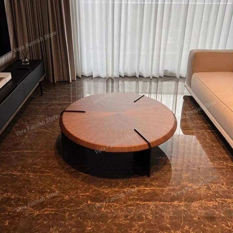 

Mid-Century Style Solid Wood Coffee Table Nordic Creative Designer Living Room Coffee Tables Villa High-end Home Furniture FYCT