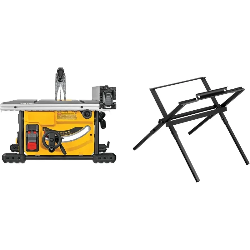 Portable Table Saw with Stand, 8-1/4 inch, up to 48-Degree Angle Cuts (DWE7485WS)