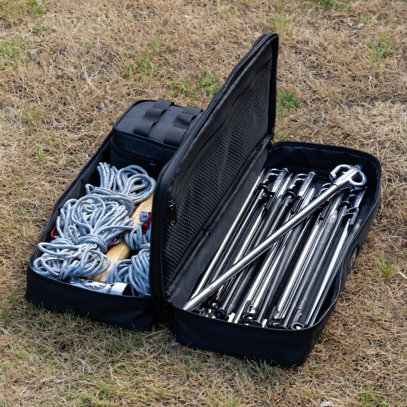 

Двухслойная уличная сумка, сумки для хранения гвоздей, портативное оборудование для кемпинга, сумки для инструментов, легкая сумка для хранения для туризма