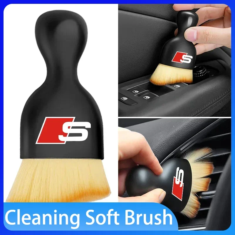 

Car Air Conditioner CleaningBrush Outlet CreviceDust Removal Brushes For Audi sline TT Q2 Q3 Q5 Q7 Q8 A3 A4 A5 A6 A7 R8 B5 B6