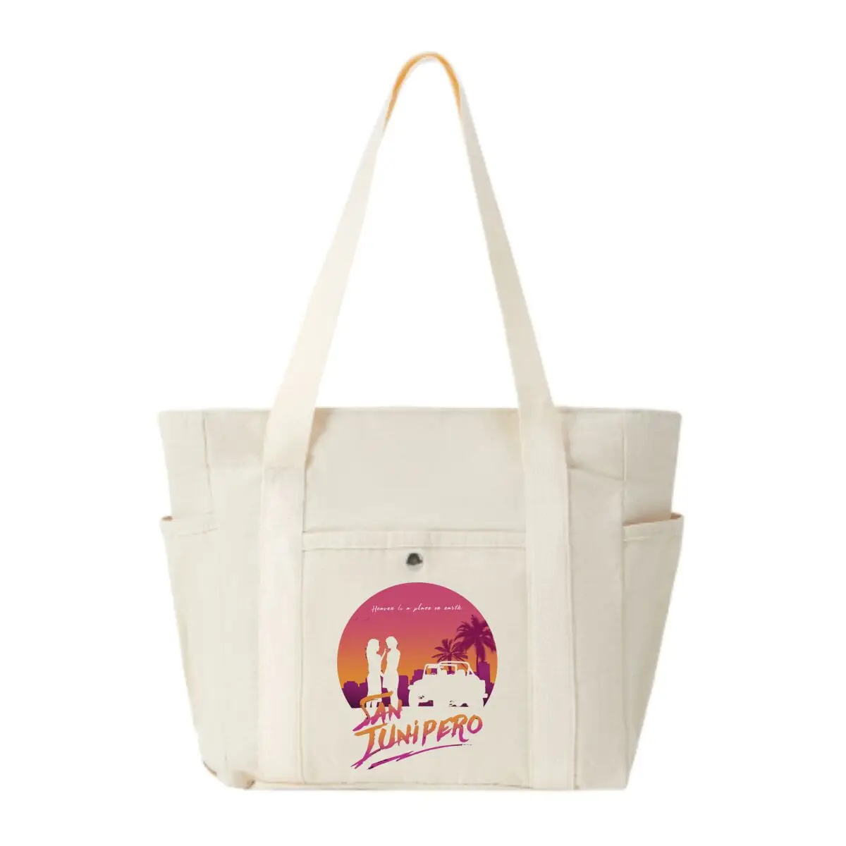 

San Junipero Heaven Graphic fashionable and versatile shoulder bag