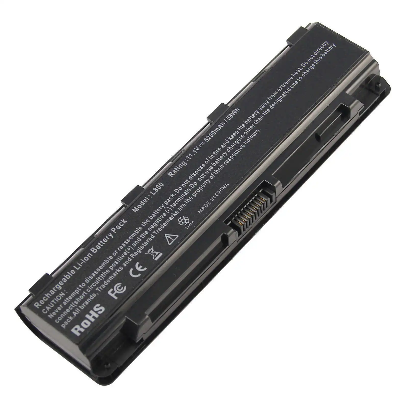 

PA5024U-1BRS For Toshiba Satellite C845 C850 C870 L830 L840 L850 L855 L870 PA5024U PABAS260 Laptop Battery 10.8V 48Wh 4200mAh
