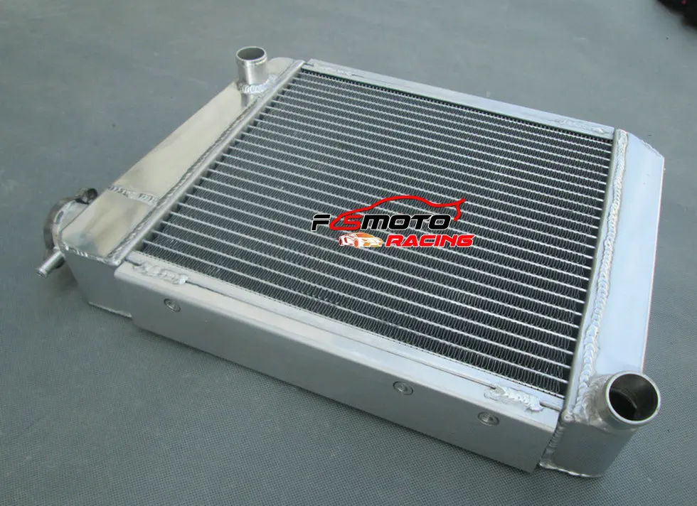 For FORD FALCON XA/XB/XC/XD/XE FAIRMONT CLEVELAND 302/351 V8 1972-1984 1983 1982 1981 1980 1979 1978 AT Aluminum Radiator+Fan
