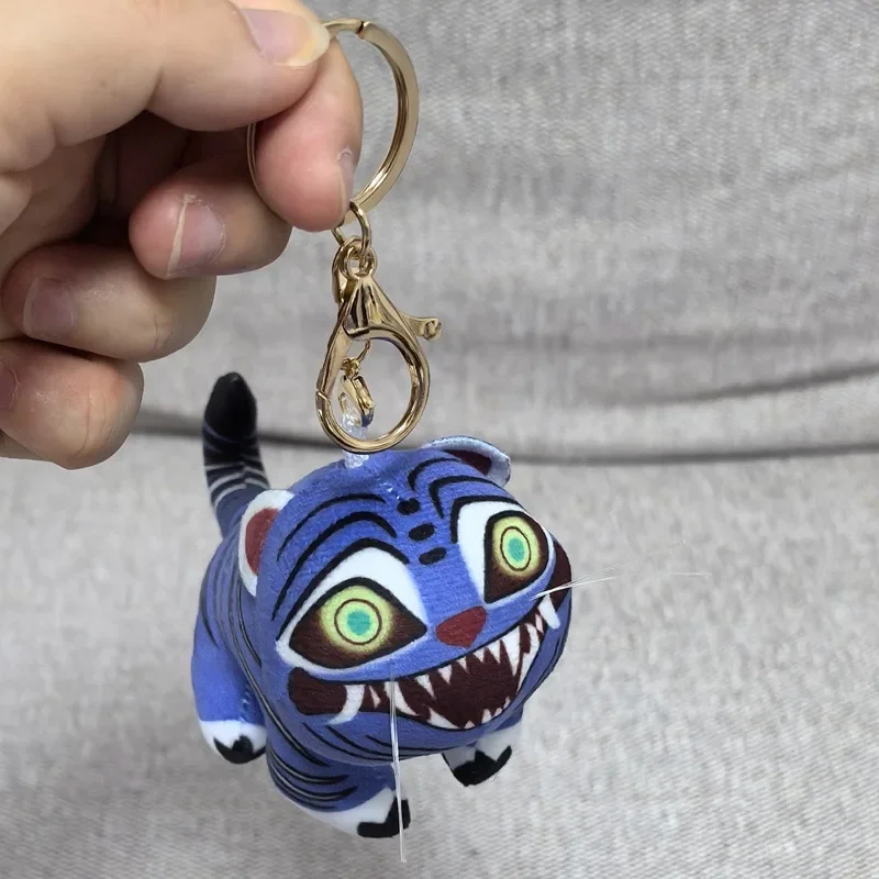 Nieuwe Kpop Demon Hunters Tijger Anime Figuren Pop Gevulde Game Zachte Pop Kawaii Auto Tas Decoratie Pluche Sleutelhanger Speelgoed Kinderen Geschenken