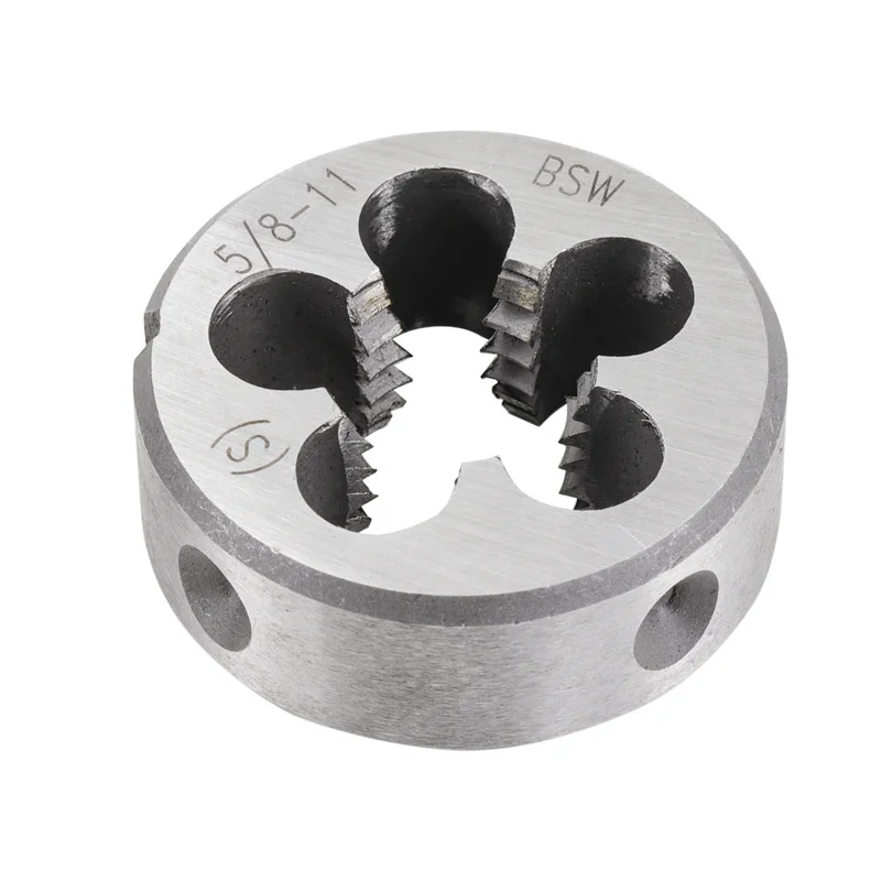 55 ° British Standard Wyeth Right Hand Die 1/8 1/4 3/8 7/16 3/4 1-8 2-4.5, Machine and Hand Tools for External Thread Tapping