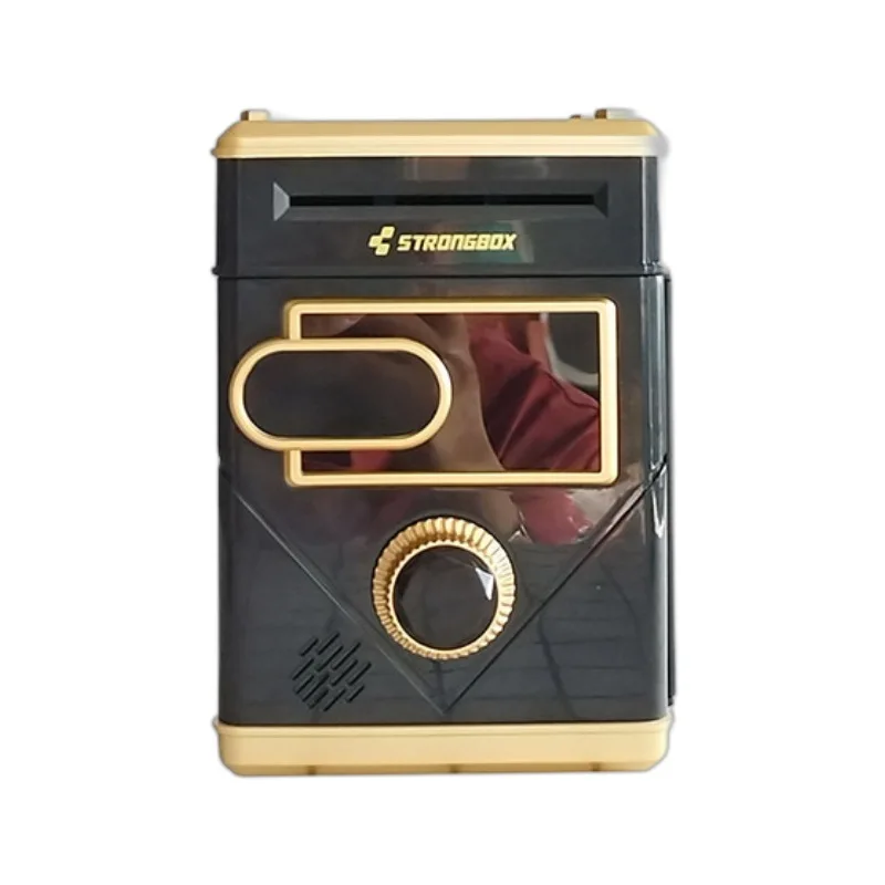 Alcancía Electrónica, Электронная Копилка, Touch Control Password Piggy Bank, Digital ATM Money Box for Office Desk Decor