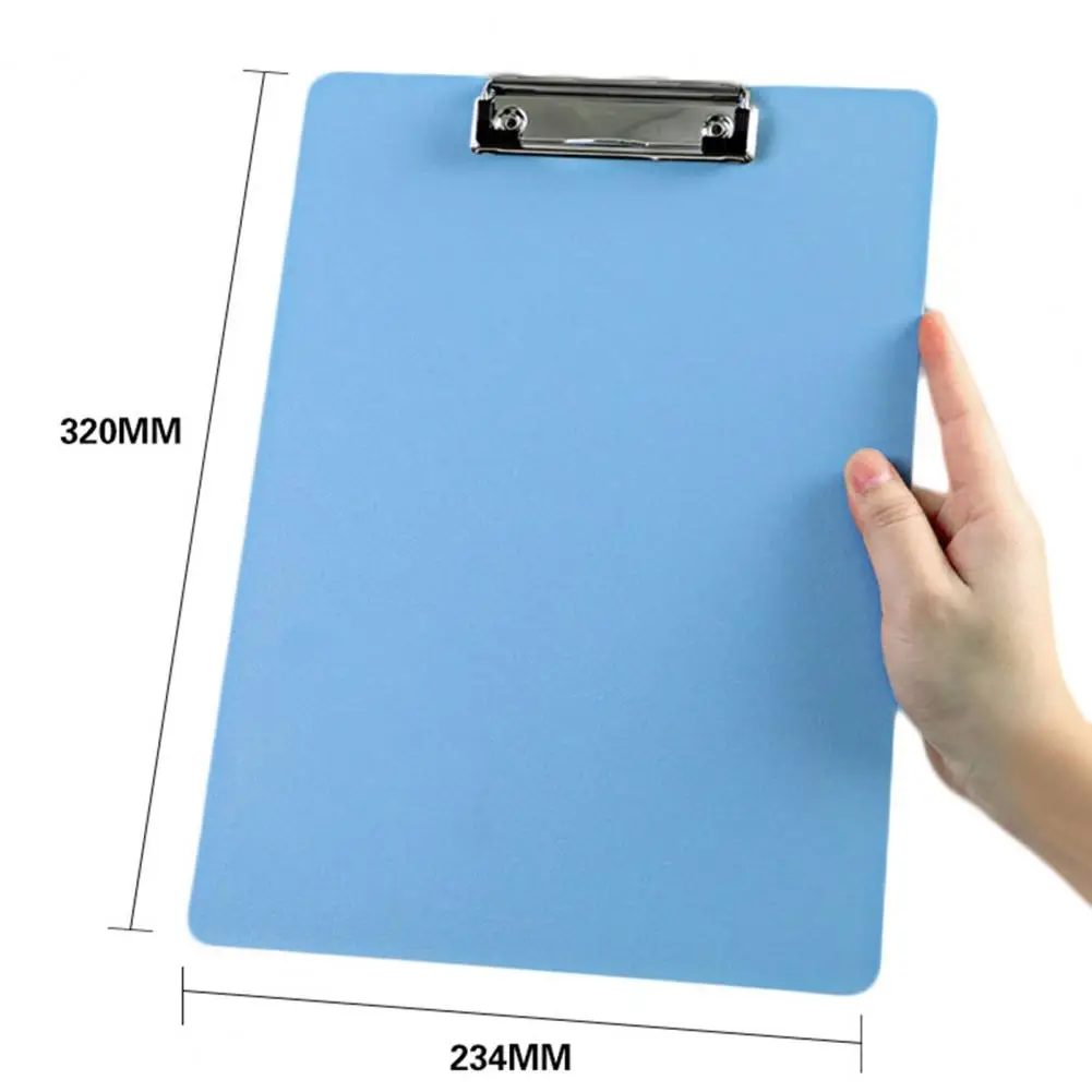 Test Paper Clipboard Dirt-resistant Menu Holder Thickened A4 File Folder Paper Clipboard Writing Pad Paper Storage