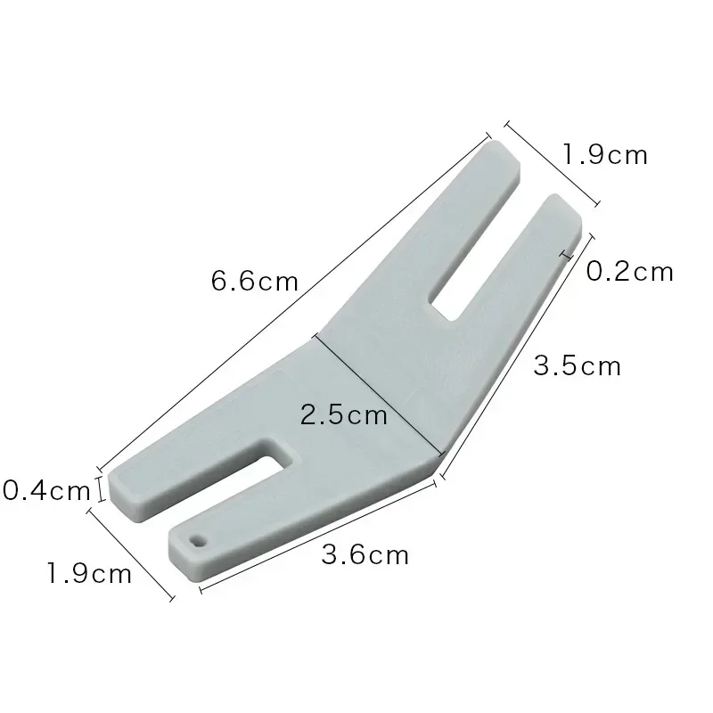 Ausverkaufsplatte für Nähzubehör (BUTTON-REED) Buckelbrücke # 413105601   für Nähmaschinen