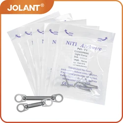 10pcs/Pack JOLANT Dental Orthodontic Close Coil Spring Niti Anterior Teeth Tooth Torque with Big Pull Ring 0.010/0.012