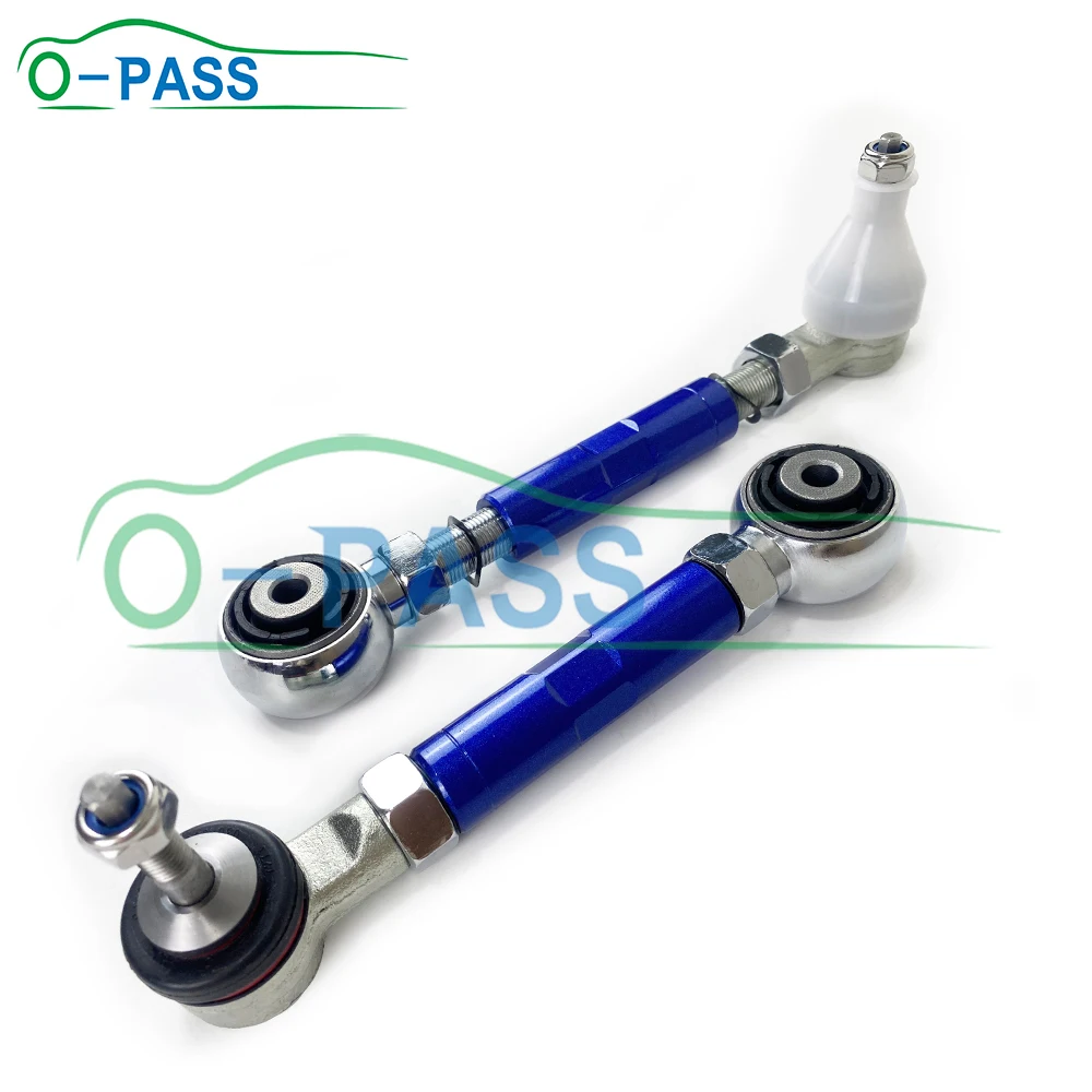 Adjustable Rear Toe Control arm For BMW 5-Series E39 E60 E61 M10 Cone 10mm 520i 525i 528i 530i 535i 520 525 33326777424 1 Piece