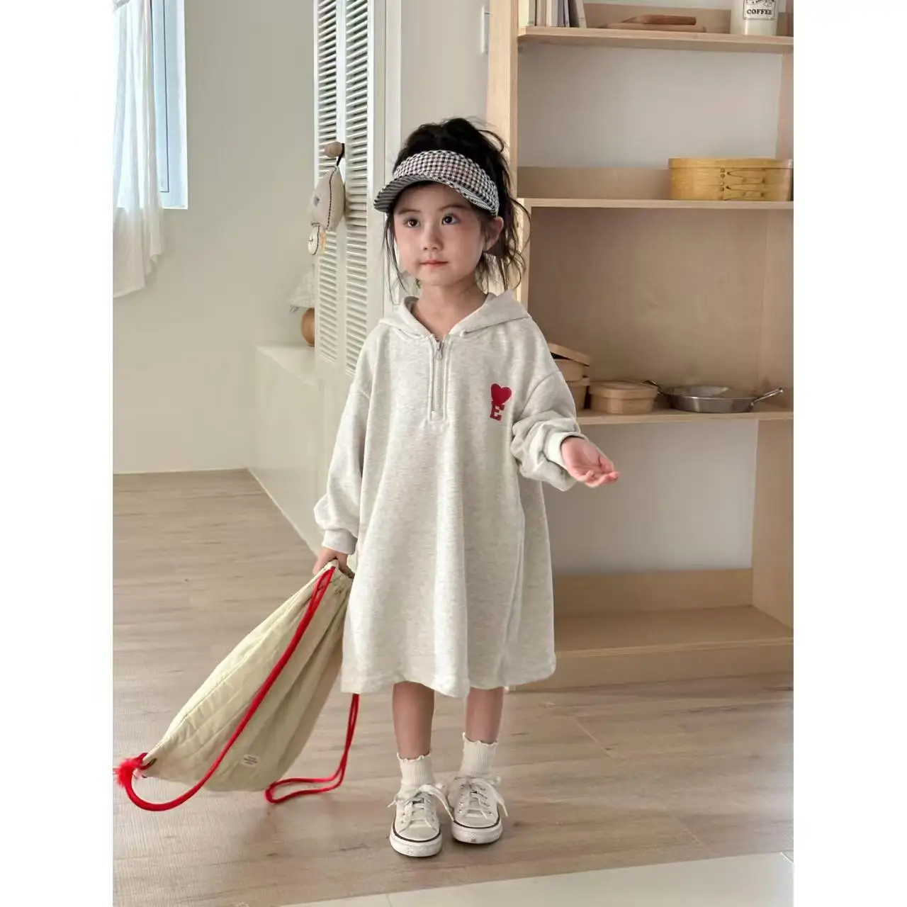 Children's Spring And Autumn Set Boys' Sports Hoodie 2025 New Baby Girls' Dress Sister Brother Autumn Dress
