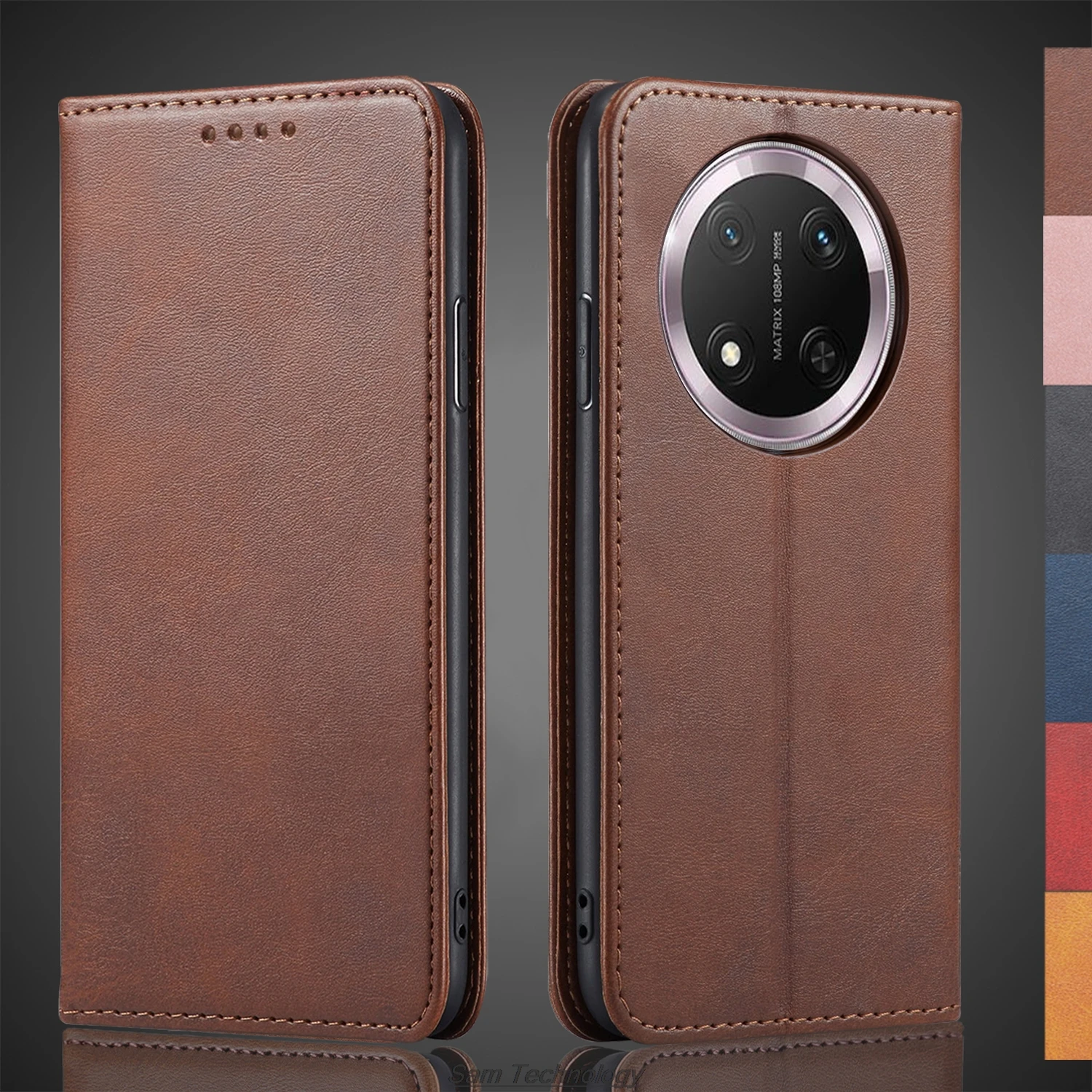 

Кожаный чехол с магнитным притяжением для Huawei Honor Magic 7 lite 5G/Magic7 lite, откидная крышка, чехол-бумажник, сумки Fundas Coque