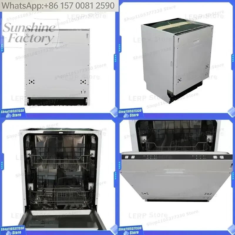 BDWFI60.5 cm Fully Integrated 6 Wash Programs 12 Place Sett. Fully Built-in Dishwasher
