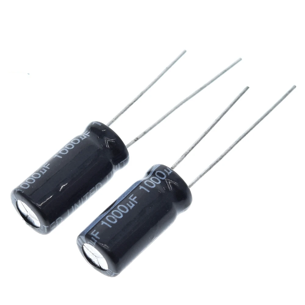 Imagem -04 - Capacitor Eletrolítico de Alumínio Tzt 1000 uf 16 v 16 v 8x16 Dip 100 Pcs