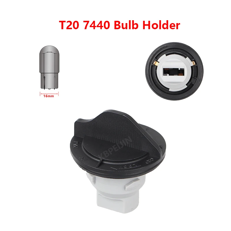 

1x для Cadillac XTS SRX XT5 T20 7440, держатель лампы, патрон указателя поворота, аксессуары