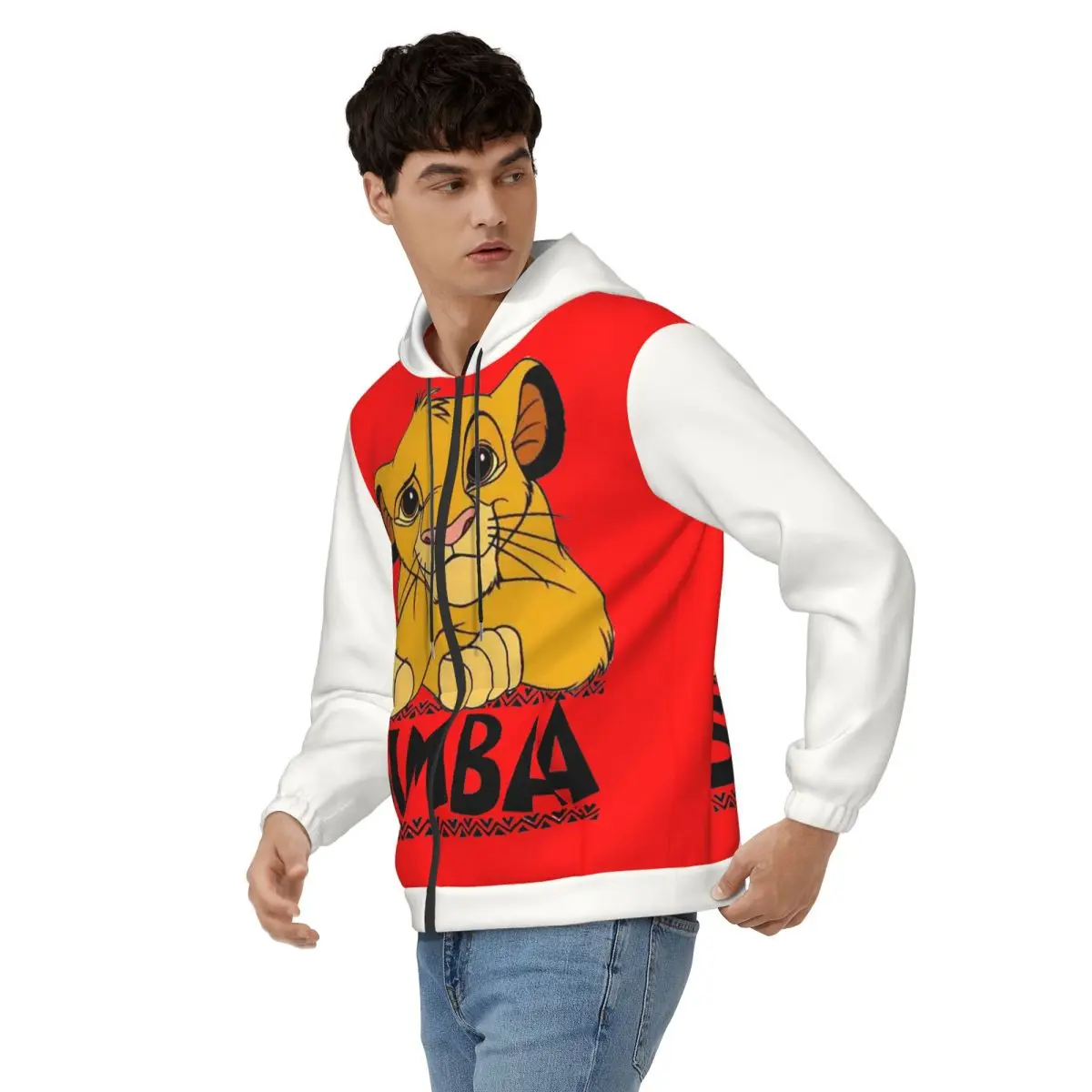 Cute Simba Classic Men's Hoodie Disney｠The Lion King｠Film Clothing  Novelty Hoodies Birthday Gift