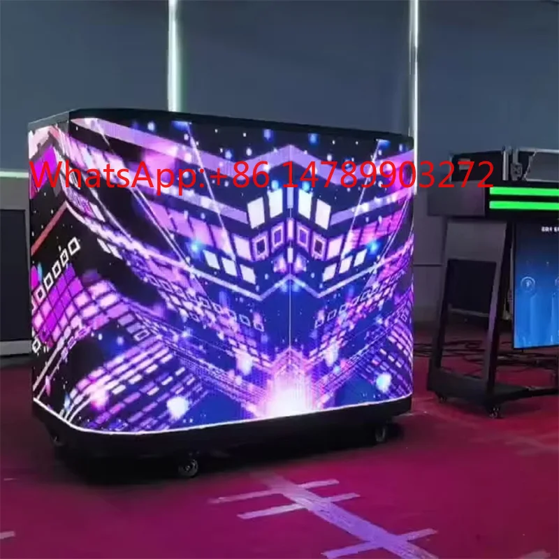 P2.5 IP65 Waterproof Full HD LED DJ Booth High Bright Bar Counter Stage Display Screen