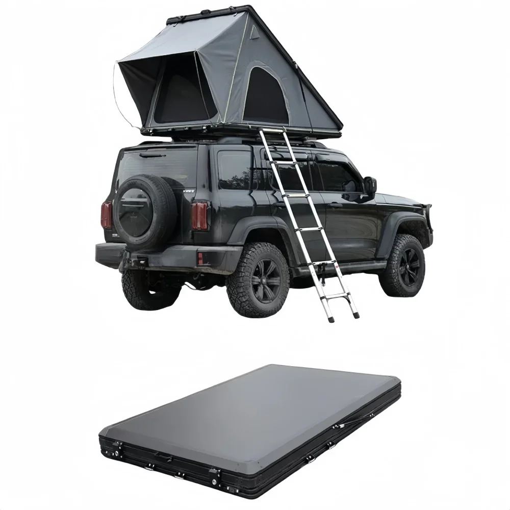 

Тонкая автомобильная палатка на крыше, простая установка, 4x4, внедорожный жесткий корпус с багажником на крыше RTT для кемпинга