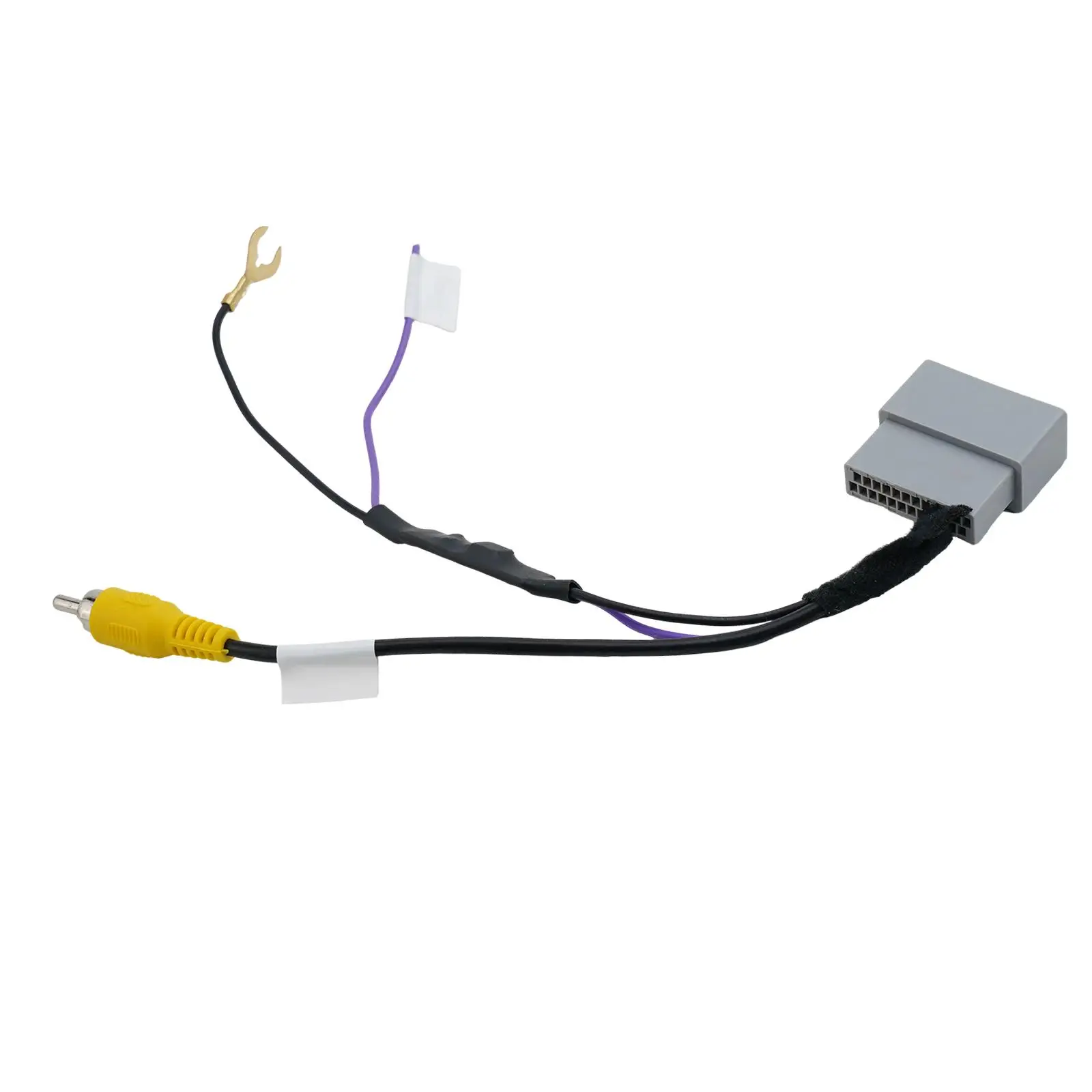 24Pin Car Reverse Camera Retention Adaptor Cable Harness For Honda Video Wire Cable -Plug Adapter Automotive Accessories