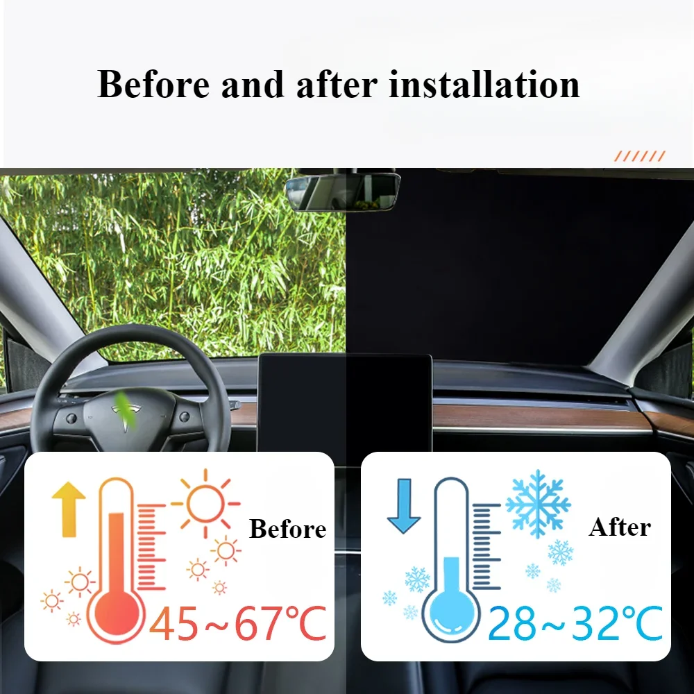 FOR Natex U6URX Sharp 3 S3 U7 Big 7 MASTER CEOU5S5 Car front windshield visor Sun protection heat insulation