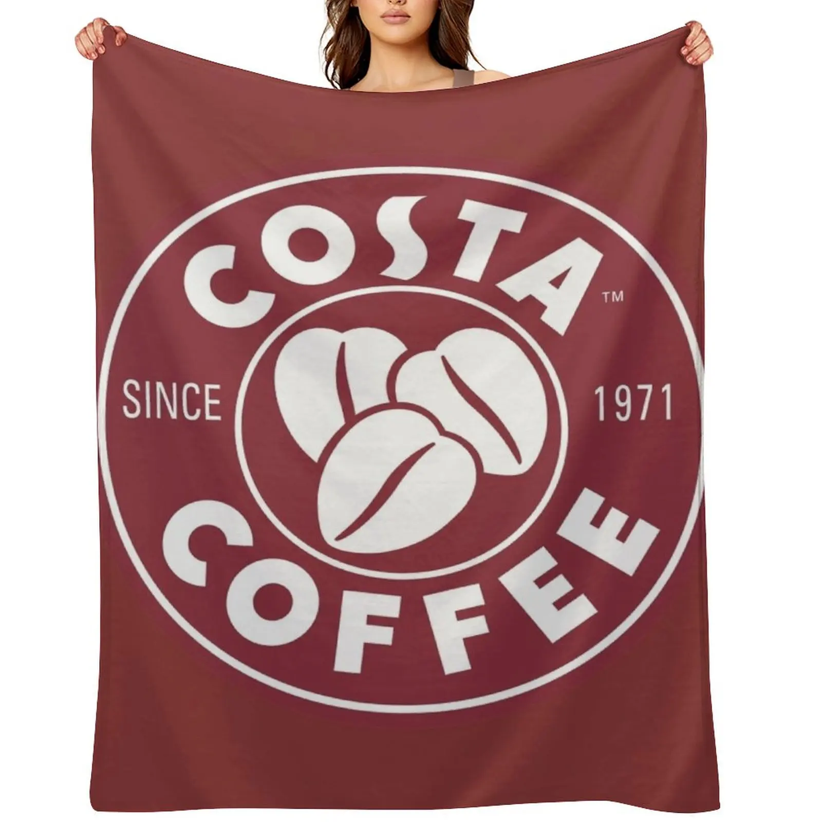 

Costa Coffee Throw Blanket christmas gifts Decorative Sofa for babies for sofa Blankets
