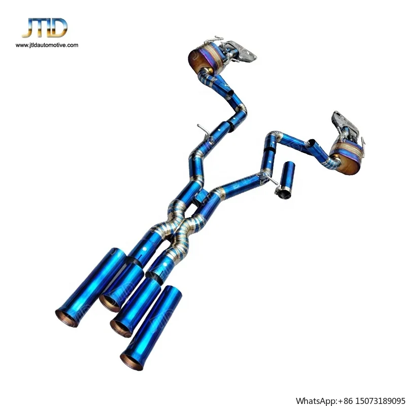 

Горячая продажа: Спортивная выхлопная система Valvetronic Titanium Catback с клапанами для E63 4M S V8 5.5 W212