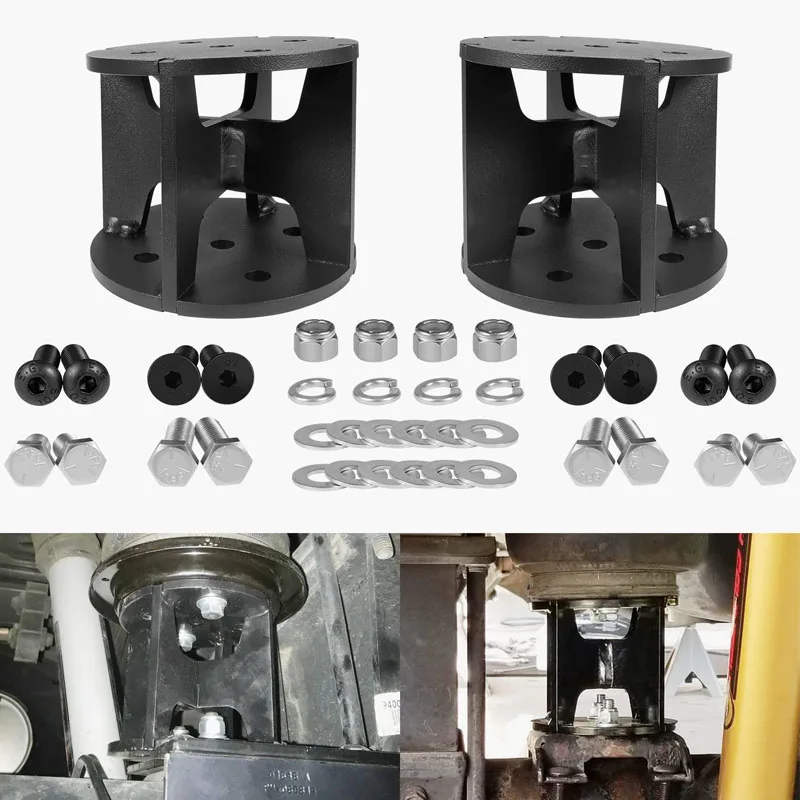 

NONY Air Suspension Kits 52445 Air Lift Spacers 4” Angled Compatible With Most Air Spring Lift Kits (Set of 38)