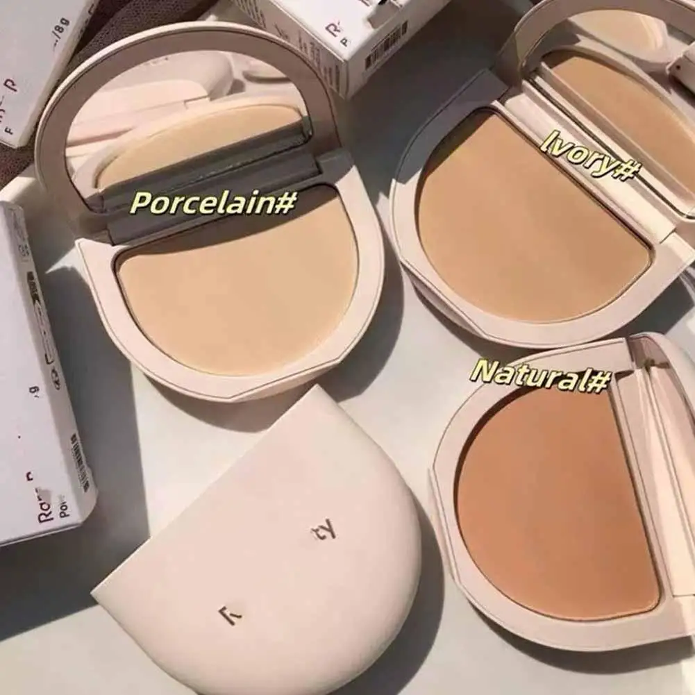 3 couleurs maquillage poudre pour le visage éclaircir contrôle de l'huile maquillage nu poudre pressée fond de teint Base de maquillage cosmétiques