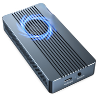 Acasis Thunderbolt 4/3 M.2 40Gbps Nvme cooling fan External SSD Enclosure 8TB Tool-Free Compatible with