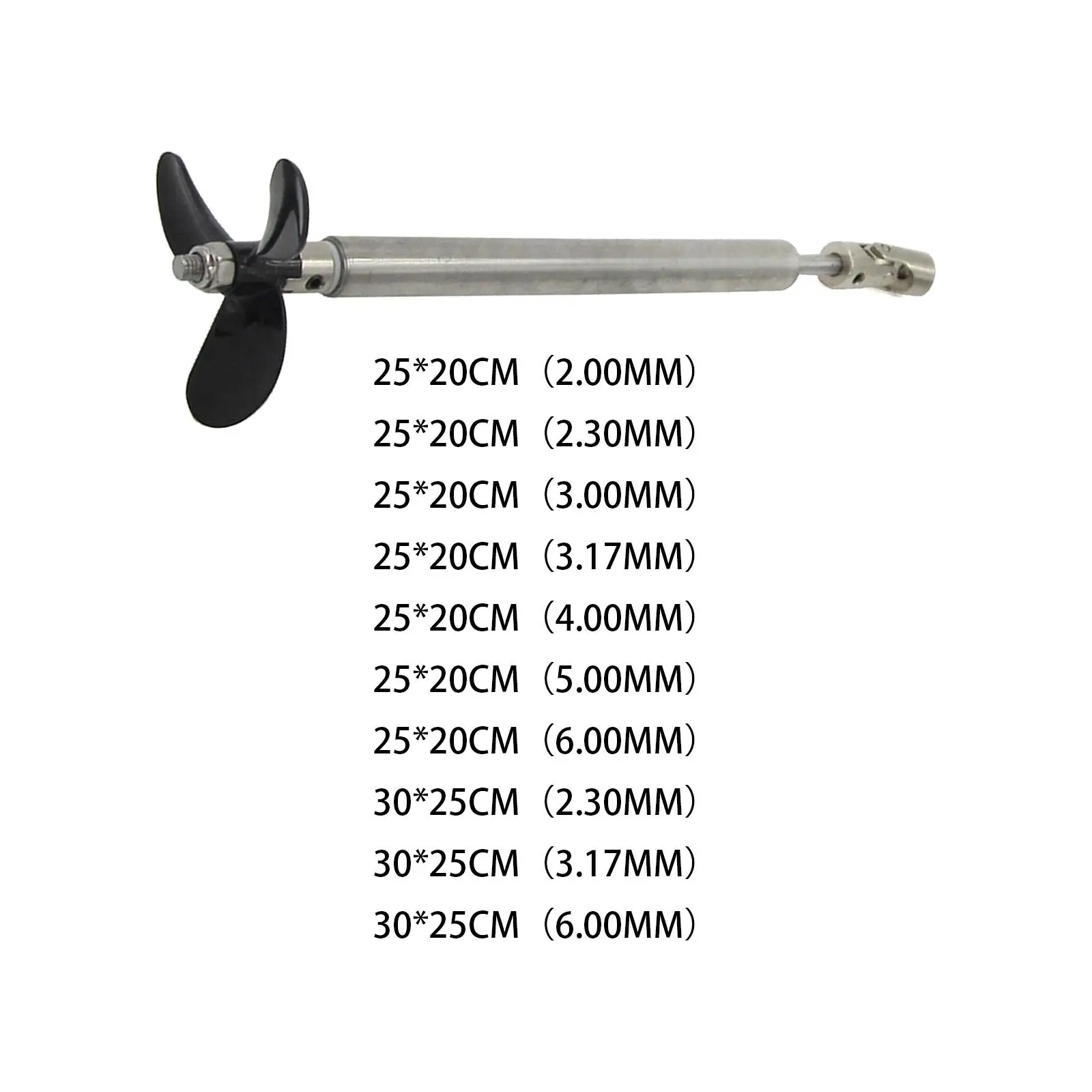 Professional RC Boat Shafts with Universal Joint Drive Shaft for Spare Parts