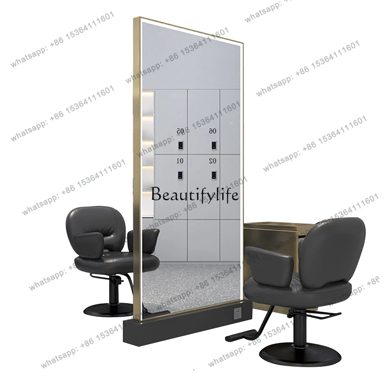 D30Hair salon special trend hair mirror single and double-sided perm and dyeing beauty makeup mirror