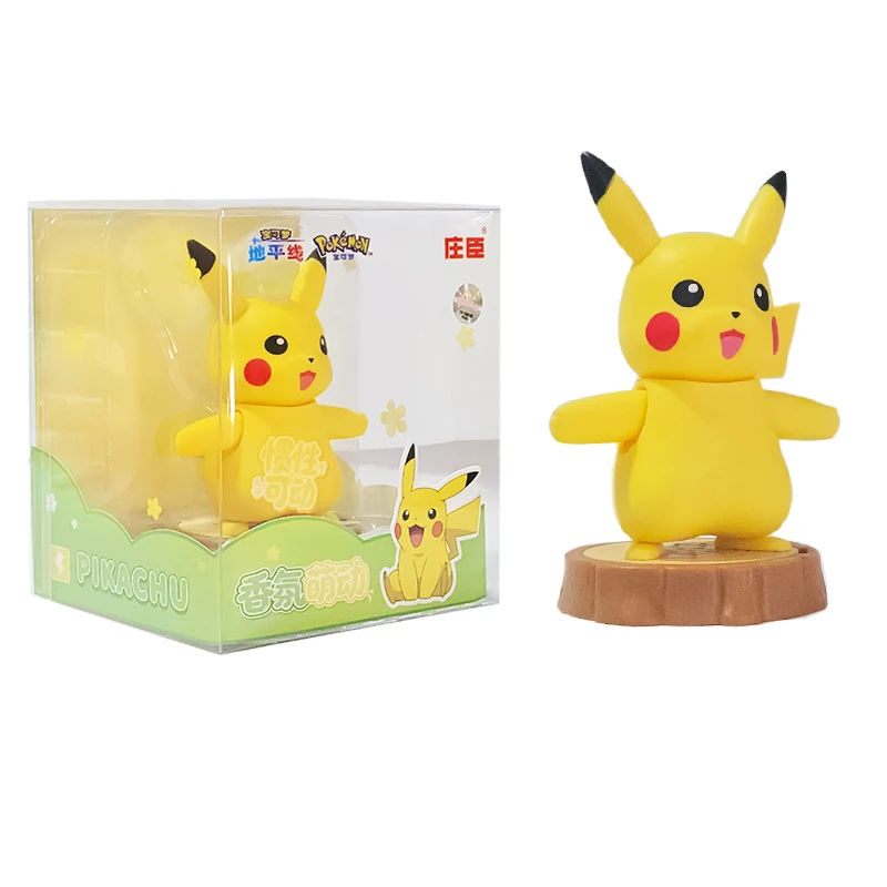Hoogwaardige Pokémon Figuur Pocket Monster Actiefiguur Tinkatink Pikachu Gengar Cubone Box Collectible Auto Ornament Pop Speelgoed