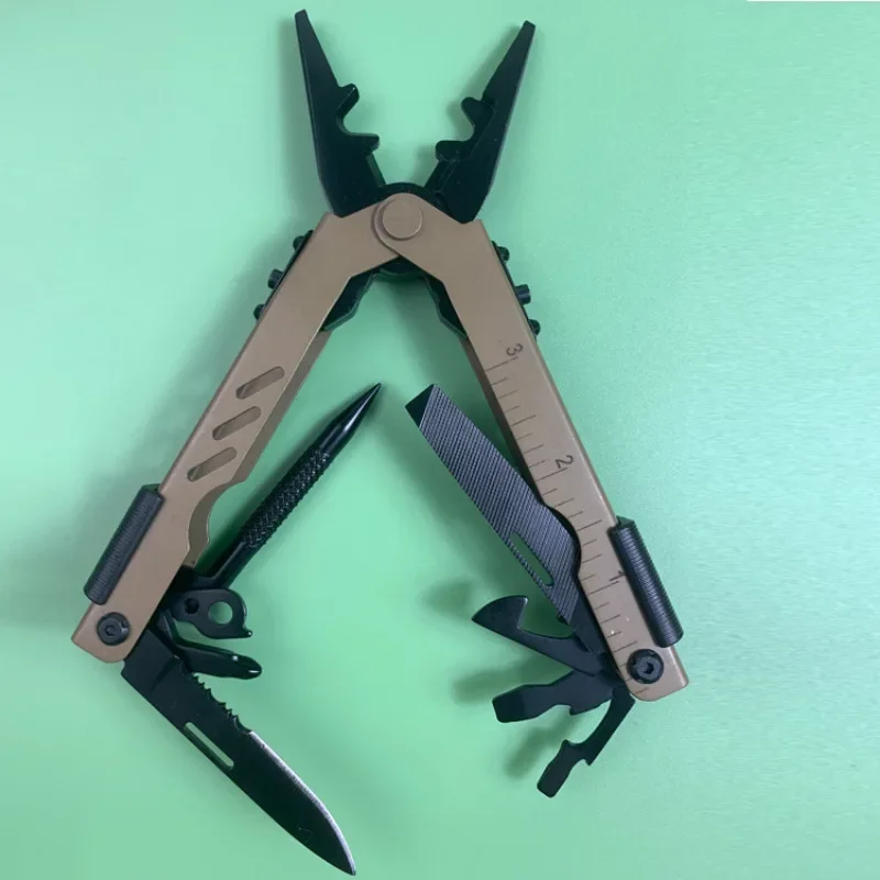 

Newest Outdoor Multitool Camping Portable Stainless Steel Folding Multifunction Tools Emergency survival Knife Pliers EDC Tools