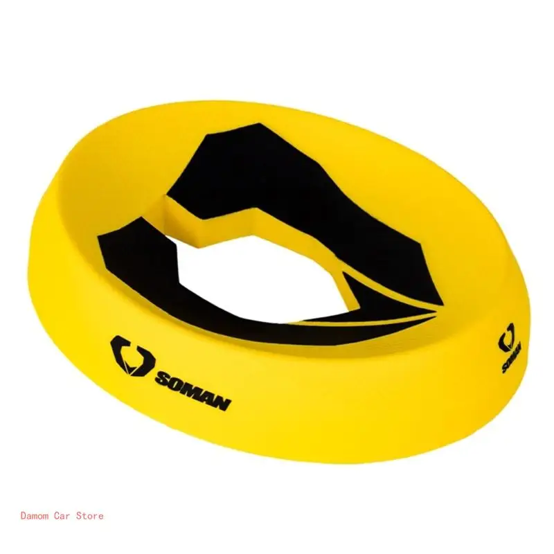 Motorbike Helmet Stand, Helmet Service Pad, Helmet Support Donuts Rings Display