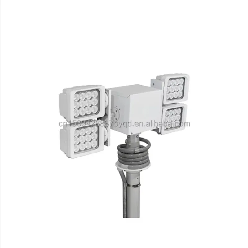 1.8M 4*120W LED FOCUS/FLOOD CAR TELESCOPIC MAST INVERTED TELESCOPIC MAST CAMERA TOWER TELESCOPIC CAMERA FIRE TRUCK MAST